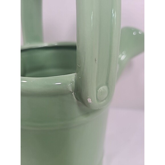 Beatrix Potter Teleflora 2007 Peter Rabbit 3D Ceramic Watering Can Planter 9" - Picture 5 of 7